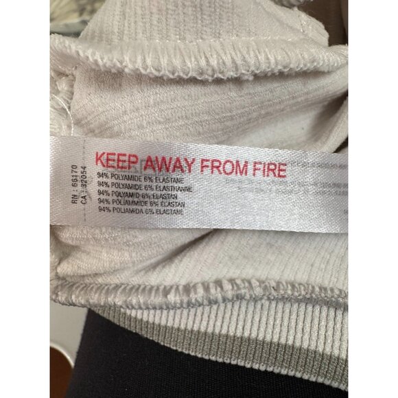 Urban Outfitters Out From Under Go For Gold Seamless Top in White Womens Size XS - Picture 7 of 8